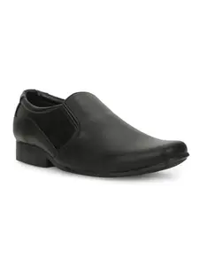 Bata Mens Black Slipon Style with Comfort and Elegance Perfect for Formal Wear, Business Casual