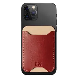 DailyObjects Terracotta Red CardSafe Phone Wallet