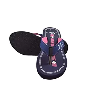 XSTAR Women Care Orthopedic Extra Comfortable Doctor Medicare Extra Soft Slipper 1 pair Multicolor (BLUE, numeric_7)