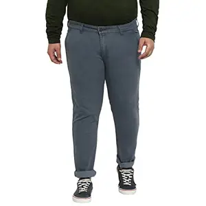 Urbano Plus Men's Light Grey Regular Fit Washed Jeans Stretchable (plusepsgrnthrcrsp-lgrey-42)