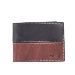 TALIA - Capri Slimfold with Fixed Center Wing ID-The Leather Slim fold Centre Wing Wallet is a Stylish and Practical Accessory Designed for Individuals who Appreciate Both Fashion and functionality.