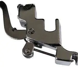 Rajesh Presser Foot Low Shank for All Types of Automatic Sewing Machines (Paper, Silver, Standard)