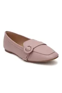 Allen Solly Women Pink Casual Loafers