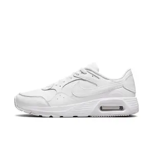 Nike Mens Air Max Running Shoes Sc Lea-White/White-White-Dh9636-101-7Uk