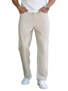 Lymio Pant for Men || Straight fit Pant Man || Solid Pattan Design (TR-58-62)