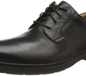 Clarks Men's Black Leather Formal Shoes-11 UK (46 EU) (26145441)