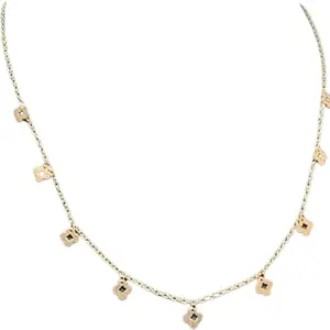 EVORA INDIA 925 Sterling Silver Necklace Set for Women & Girls, (SLNJ00017)