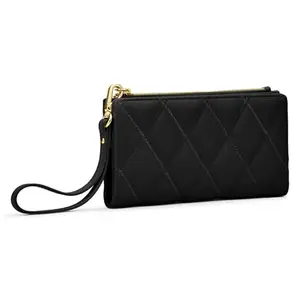 Miraggio Amaya Quilted Bi-Fold Zip Around Wallet for Woman|Gift Items for Women