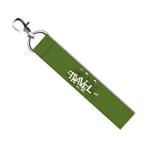 ISEE 360® Travel World Lanyard Bag Tag with Swivel Lobster for Gift Luggage Bags Backpack Laptop Bags Travelers Students Worker L X H 5 X 0.8 INCH