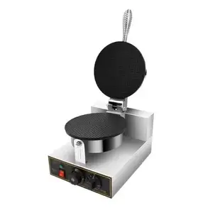 Prockured Round Cone Waffle Maker – 1kW, 280x380x230mm