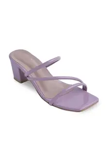 Creattoes Women and Girl Heel Sandal | 3 | Purple-2718
