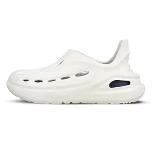 WALKAROO Blue TYGA Super Clogs for Men|Trendy|Lightweight and Comfortable|BTG8753 - Greige Olive