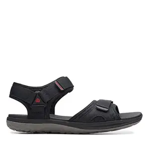 Clarks Men's Black Outdoor Sandals - 6 UK (39.5 EU) (26140269)