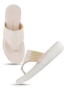 Sapatos Women Casual Sandals, Ideal for Women (ST-6378-Cream-41)