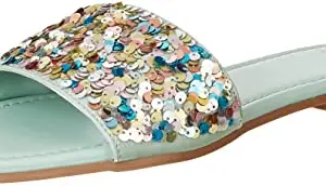 Carlton London Women's Mint Flat Sandal-3 Kids UK (CLL-6750)