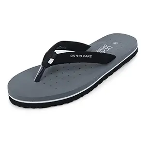 DOCTOR EXTRA SOFT House Slipper for Women's Care |Orthopaedic | Diabetic | Comfortable | Cushion | Flip-Flop Ladies and Girl’s Home Slides for Daily Use 60019-Grey-9 UK