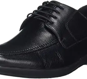 Bata Mens New Dune LACE Black Leather Formal Shoes