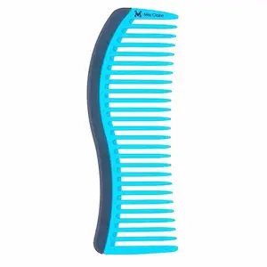Miss Claire Wide Tooth Hair Comb, Premium Hair Comb For Effortless Styling And Gentle Detangling For Men & Women (Blue) (122RP)