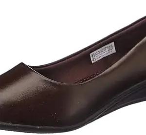 Bata Women Formal W-COM-SS23 Ballerinas Shoes Brown(551-4501)(Brown)(5 UK/India)