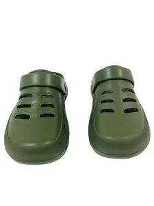 Light Weight Stylish Mens Clogs Water Proof Antiskid in Walking Clogs Used by Boys Adults Sandle Clogs for Men (Olive MHD Green, UK Footwear Size System, Adult, Men, Numeric, Medium, 6)