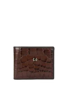 Da Milano Genuine Leather Brown Mens Wallet (MW-10051D)
