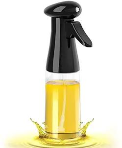 Pritama Oil Dispenser Spray Bottle, Refillable Food Grade Oil Vinegar Sprayer Bottles for Kitchen 220ML