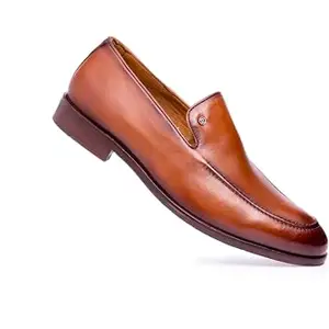 Pierre Cardin PC4018 Leather Formal Shoes for Men_Cognac_44