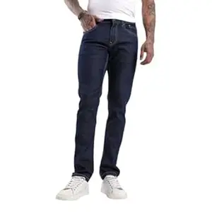 WROGN Men's Cotton Stretch Jeans | Mid Rise | Slim Fit