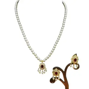 SINGLE PENDENT MOTI MALA