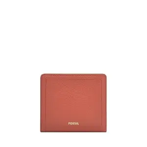 Fossil Womens Leather Logan Red Wallet SL7829604