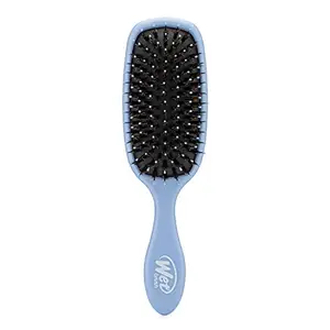 Wet Brush Shine Enhancer Paddle Brush, Sky - Hair Detangler Brush with Ultra Soft Bristles, Infused With Natural Argan Oil, Shiny Detangle & Smooth Hair, Wet or Dry, For All Hair Types