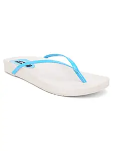 SHERRIF Women's Comfortable Blue Flip-Flop (36 EU)