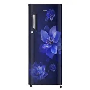 Whirlpool Single Door Refrigerator 192 Litres 3 Star Refrigerator with Toughened Glass 2 & Non Inverter, Large Space ( 215 IMPC PRM 3S SAPPHIRE MULIA-Z)