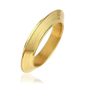 Superstore18 Pure Brass Super thick heavy 400 Gms Sikh Sardar Punjabi Kada Bangle Men (SST8266KDNI-2.14)