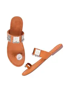 SELFIEE Voguish Flat Sandals Casual Comfortable Women Extra Soft Fashionable & Stylish Slippers For Women & Girls