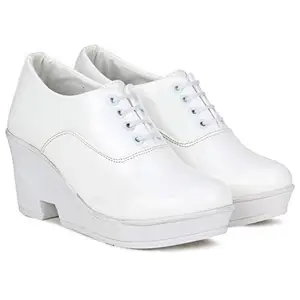 FASHIMO Women's Formal Shoes PN5-white-10