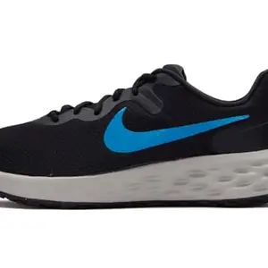 Nike Mens Revolution 6 Nn Black/LSRBLU Running - 6 UK (6.5 US) (DC3728-012)