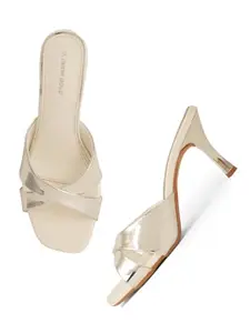 DROP BOLD Fabulous Attractive Design Perfect for Every Occasion Pencil Heel Stiletto Heels Sandal Womens And Girls / D2058P40 / UK Footwear Size_7