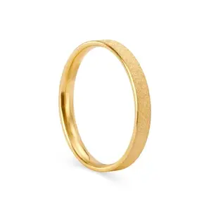 Mia by Tanishq Success Symphony Band 18KT Gold Couple Ring -Single Piece (504922FQGTAA002JA000018, 2.285)