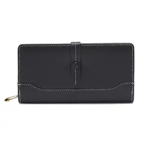 Globus Women Polyethylene Black Textured Zip Around Wallet-3638610001