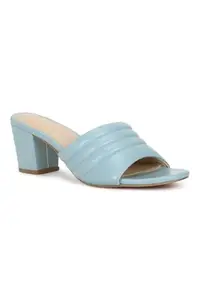 Allen Solly Women Blue Casual Heels
