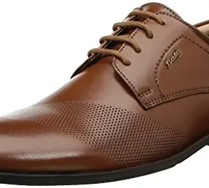 Bata Men's Lace-up Formal Shoes - TAN (7 UK) (8213162)