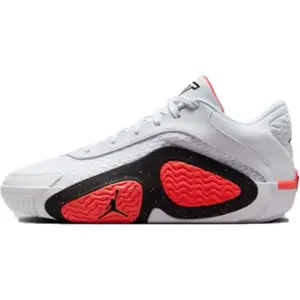 Nike Jordan Tatum 2 PF-White/Black-Bright CRIMSON-FJ6458-106-8UK