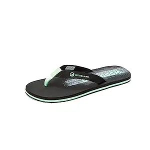 Woodland Men's Black Flip Flop-10 UK (44 EU) (FF 4201021)