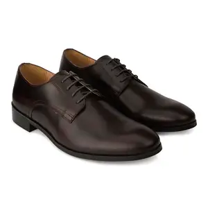 HATS OFF ACCESSORIES Men Brown Leather Formal Derbys