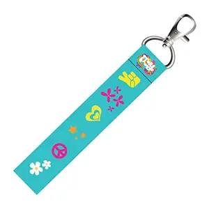 ISEE 360® Joy Music Lanyard Bag Tag with Swivel Lobster for Gift Luggage Bags Backpack Laptop Bags Students Employees L X H 5 X 0.8 INCH