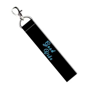 ISEE 360® Good Vibe Lanyard Tag with Swivel Lobster for Gift Luggage Bags Backpack Laptop Bags L X H 5 X 0.8 INCH