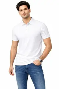 AngelUrza Polo T Shirt for Men | Men's Dry Fit Polo Tshirt | Breathable Lightweight Sports Polo Shirt | Casual Collar T-Shirt
