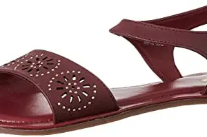 BATA Women Aditi Sandal Sandals (5615372), Red, 8