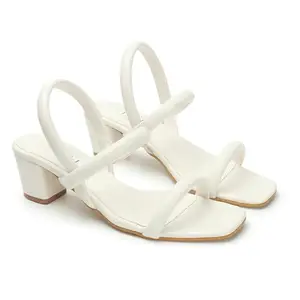 ELLE Women Sandal,White,UK-8